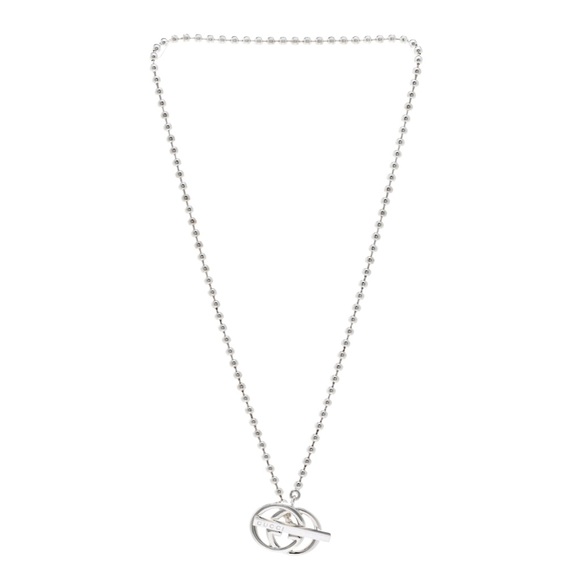 Gucci Britt Necklace Model NWT 100% Authentic GUCCI Britt Gg